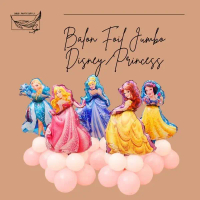 BALON FOIL JUMBO DISNEY PRINCESS BALLON FOIL KARAKTER PRINCESS( AURORA, SOVIA,ARIEL,CINDERELLA,)