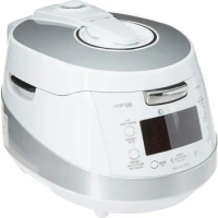 Induction Heating Pressure Rice Cooker 18 built-in programs including Glutinous, GABA, Mixed Sushi and more, Non-Stick Coating