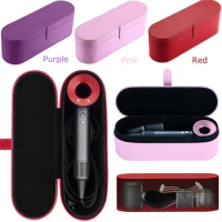 For Dyson Hair Dryer Case Storage Leather Cover Organizer Box For Dyson Supersonic Hot PU Hair Dryer Portable StorageGift Box