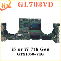 GL703VD Mainboard For ASUS ROG Strix GL703V DABKNMB28A0 Laptop Motherboard i5 i7 7th Gen GTX1050/V4G