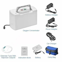 Portable 3L car oxygen concentrator with lithium battery 2200mhA oxygen inhalation car oxygen concentrator
