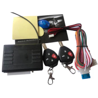 12V CH054-009 2 Remote Burglar Alarm Car Vehicle Burglar Alarm Keyless Lock Entry Security System CH054-009 For Toyota