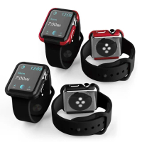 【刀鋒Edge】Apple Watch Series 1/2/3 42mm 鋁合金雙料保護邊框殼