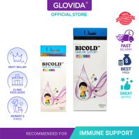 Ocean Health Bicold Immune Support For Kids 120ml / 250ml|  Immunity Boost, Cold & Flu Care|Glovida