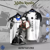 ขนาดใหญ่ (Plus Size) Jujutsu Kaisen Ryomen Sukuna, Toji เสื้อผ้าไวรัล Gojo Satoru การออกแบบกราฟิก อน