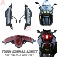 Tmax 560 Integrated Front LED Turn Signal Brake Light for YAMAHA Tmax560 T-MAX560 TMAX560 Tech Max 2