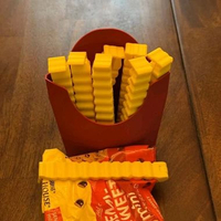 French Fries Bag Clip — Jepitan Penutup Snack Ciki Mini Bentuk Kentang Full Set