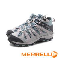 【MERRELL】女 ALVERSTONE 2 MID GORE-TEX郊山健行中筒登山鞋 女鞋(藍色)