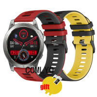 Silicone Band For Zeblaze Stratos 3 Strap Smart Watch Wristband Bracelet Screen protector Film