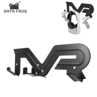DATA FROG VR Wall Mount Stand For Oculus Quest 2 Headset Stand Bracket For Oculus Rift S HTC Vive Valve Index VR Accessories