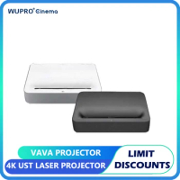 VAVA 4K Ultra Short Throw Laser Projector UHD 3D Support 2500ANSI Lumems Global Version Home Theater Smart Outdoor Cinema