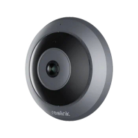 Reolink 6MP Fisheye Security Camera 2.4/5GHz WiFi Camera 2-Way Audio Person Motion Detection Indoor 360° Panorama PoE Cameras