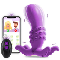Bluetooth APP Wearable Dildo Vibrator Female Wireless Vibrating Panties Erotic Toy Adult Toy for Women Orgasm Masturbator