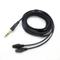 Replacement Cable Line Compatible for Sennheiser HD580 HD600 HD650 HD660S Headphones 3.5mm Jack Lead Accessories