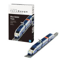 【nanoblock 河田積木】列車收藏 藍(NGT-010)