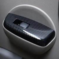 For Nissan NV200 Evalia 2013-2018 Carbon Fiber Color Car Interior Decoration Door Window Switch Cover Trims Car Accessories
