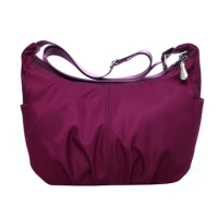 Casual Women Nylon Waterproof Sling Shoulder Bag Large Capacity Crossbody Bag