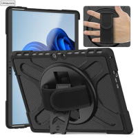 360 Rotation Hand Strap Case For Microsoft Surface Pro 8 Protective Cover For Surface Pro 8 13 inch Kids Shockproof Case Funda