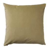 SANELA 靠枕套, 淺橄欖綠, 50x50 公分