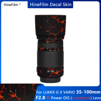 Lumix 35-100 F2.8 II Lens Sticker for Panasonic LUMIX G X VARIO 35-100mm f/2.8 II Power OIS Lens Decal Skin Premium Wraps Cases
