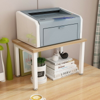 創意打印機架子 置物架 現代雙層文件架 辦公室桌面多層複印機收納架 印表機增高架 桌上置物架 打印機架子 主機置物架