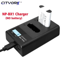 CITYORK NPBX1 np bx1 Battery Dual Charger For SONY FDR-X3000R RX100 M7 M6 AS300 HX400 HX60 WX350 AS300V HDR-AS300R FDR-X3000