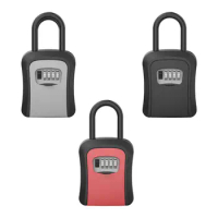 Keys Cabinet Organizer Key Keeper Box Waterproof Key Lock Box Combination 4 Digit for Hotels Realtors Outside Office House Keys