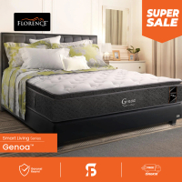 Springbed Florence Genoa Ukuran 180x200 Tebal Kasur 36 Cm Komplit Set