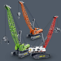 2026 New Model Simulation Inertia Large Liftable Crane Rock Grabber Wood Crane Engineering Vehicle M