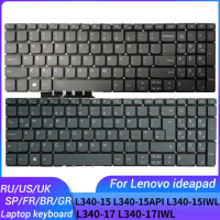 Russian/US/UK/Spanish/French/German/Brazil laptop keyboard FOR Lenovo IdeaPad L340-15 L340-15API L340-15IWL L340-17 L340-17IWL