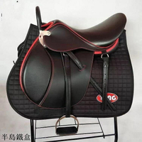 馬鞍新款綜合鞍 雙肚帶馬鞍子 大馬矮馬教練馬術專用馬鞍
