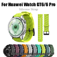 Silicone Strap for Huawei Watch GT 6 46mm Football Pattern Sport Band Bracelet for Huawei Watch GT 6