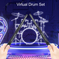 Air Drum Set VR Drum Kit Virtual Drum Kit Portable Virtual Reality Drum Set Electronic Drum Set for Beginners Children Adults