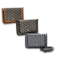 GOYARD 高雅德 Plumet Pocket 翻蓋釦式三層扁斜背包