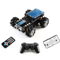 Smart Robot Starter Kit For Arduino Programming Mecanum Wheel Chassis Car Kit Smart Car Kit for DIY Education Robot Car Kit
