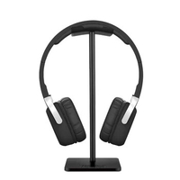 Headphone Stand Headset Holder With Aluminum Supporting Bar Flexible Headrest ABS Solid Base for Grado Headphone Serials Size