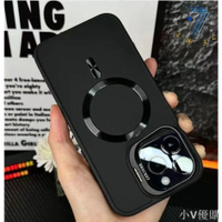 全新升級Magsafe磁吸+護鏡支架手機殼 親膚手感保護殼 適用於 iPhone 15 14 13 12 Pro Max