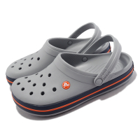Crocs 布希鞋 Crocband 男鞋 女鞋 淺灰 深藍 卡駱馳 洞洞鞋 涼拖鞋 基本款 1101601U