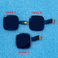 Original New For Fitbit Versa 2 LCD Display Screen Touch Panel Digitizer For Fitbit Versa 3 Smart Watch LCD Sense 2 Versa 4 LCD