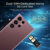 S24 Ultra Mobile Phones 7.3 HD Screen SmartPhone Original 22GB+2TB 4G 5G Dual Sim Celulares Android Unlocked 7000mAh Cell Phone