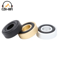 29x10mm Amplifier Speaker Isolation Stand Base CNC Machined Solid Aluminum Feet Pad CD Player Subwoofer Guitar AMP Cobinet Base