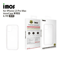強強滾p-【預購】iPhone13 Pro Max 6.7＂ Ｍ系列 美國軍規認證雙料防震保護殼-透明