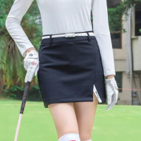 2023 Golf Skort Short Glof Wear Women Skirt Outdoor Teenis Sports Ladies Breathable Quick Dry Slim Half-body Package Hip Pants