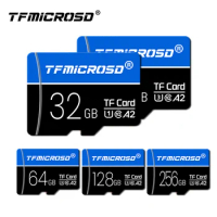 TFMicroSD Memory Card 64GB 128GB 256GB U3 C10 Mini SD/TF cartão de memória 32GB U1 For Phones Nintendo Switch Games Camera 4K TV