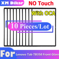 10 PCS New With OCA For Lenovo Tab P11 Gen 2 2022 TB350FU TB350XU TB350 Touch Screen Front Glass Cover Lens Panel