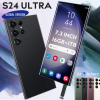 SmartPhone S24 Ultra 7.3HD Android13 Mobile Phone Unlocked 5G Dual Sim 7000mAh Teléfono 16GB+1TB Cellphones 50MP+108MP Celulares