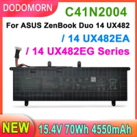 NEW C41N2004 Laptop Battery For ASUS ZenBook Duo 14 UX482 UX482EA UX482EG Series High Quality 15.4V 70Wh 4550mAh 2 Year Warranty