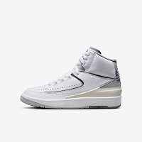 Nike Air Jordan 2 Retro GS [DQ8562-100] 大童 休閒鞋 運動 復古 喬丹 皮革 白