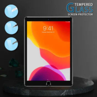 Anti-fingerprint Tempered Glass for Apple Ipad 7/ipad 8 10.2 Inch Scratch Resistant Screen Protector Glass Air 3/pro 10.5 Inch
