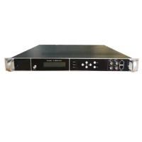 4-Channel Encoder Modulator AV to RF IP ASI DVB-T DVB-C ATSC ISDBT DTMB Hotel Cable Front End System SD